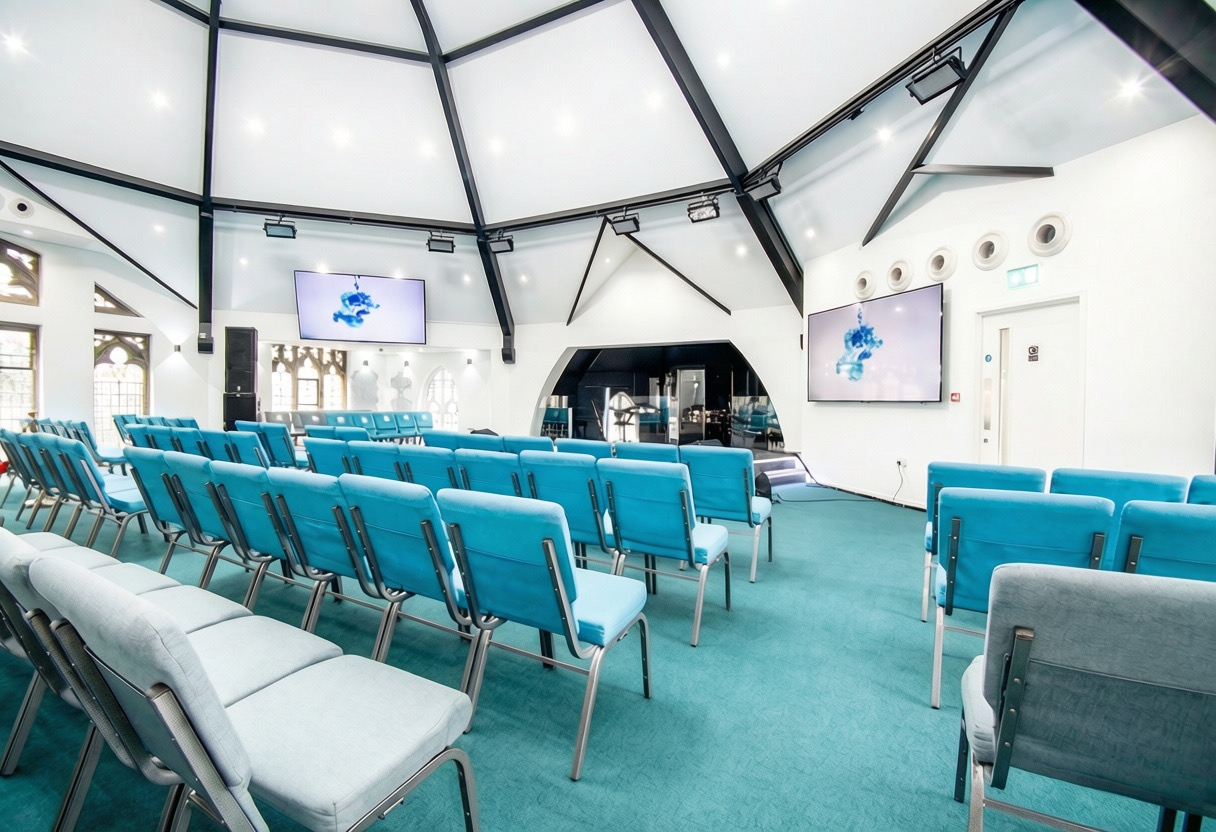 Kingsley Hall atmosphere and room character