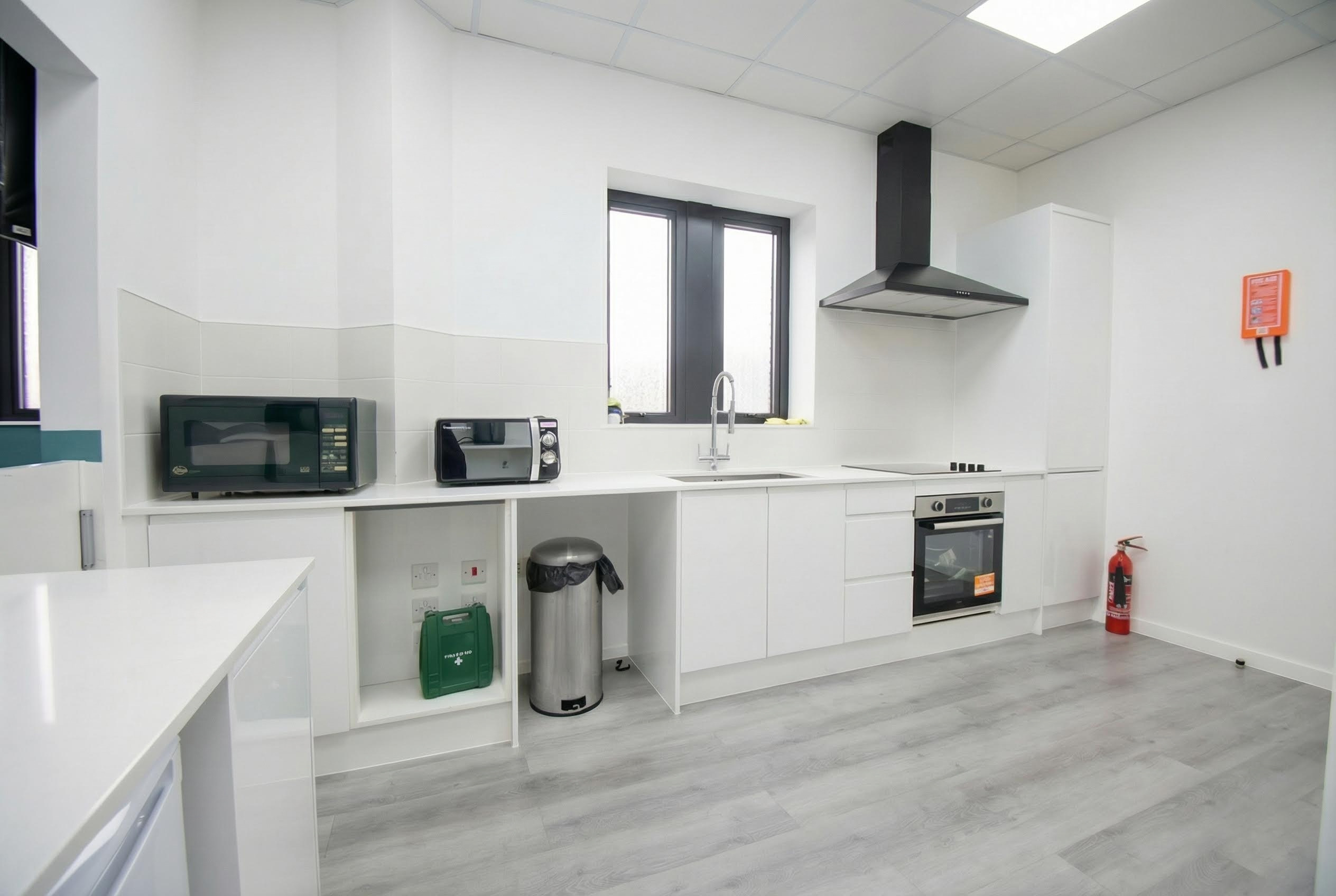 Kingsley Hall presentation or reception setup