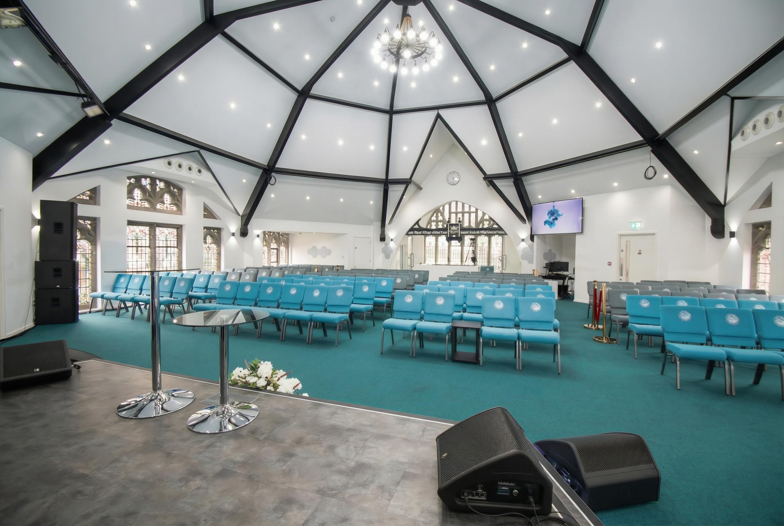 Praise Dome ceremony or reception view