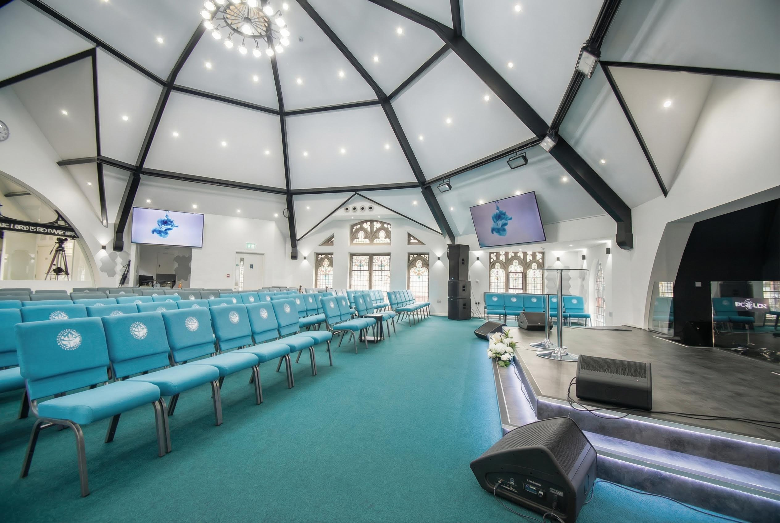 Praise Dome main venue view